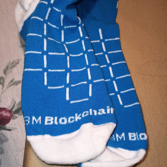 NEW IBM Blockchain Socks - Picture 8 of 8